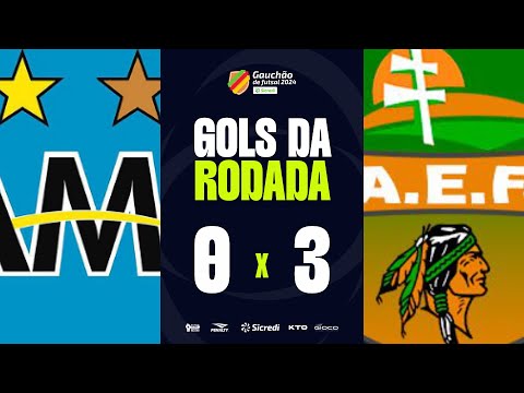 GOLS DO JOGO | AMF X AEF | GAUCHÃO SICREDI SÉRIE A | 2024