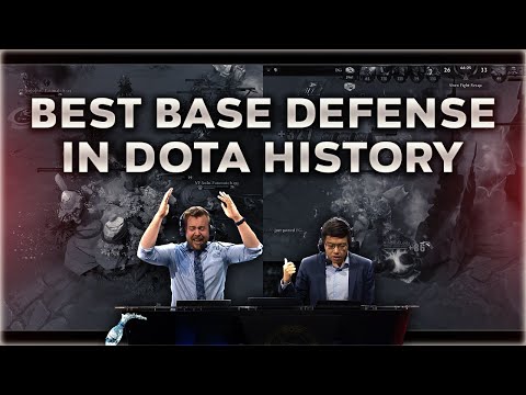 BEST & MOST ICONIC Base Defends in Dota 2 History - Part 1