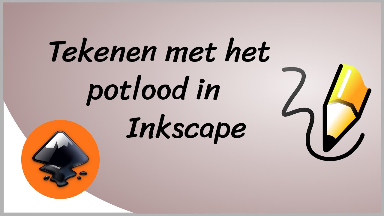 3 Tekenen met het potlood in Inkscape