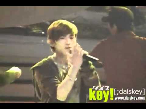 Shinee KEY Rehearsal fancam - Amigo @ Music Bank 081114