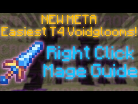 EASY T4 VOIDGLOOMS! Right Click Mage Enderman Guide! (Hypixel Skyblock)