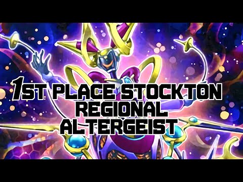1st Place Altergeist Stockton Regional Deck Profile Yugioh World's Race WEEK 14