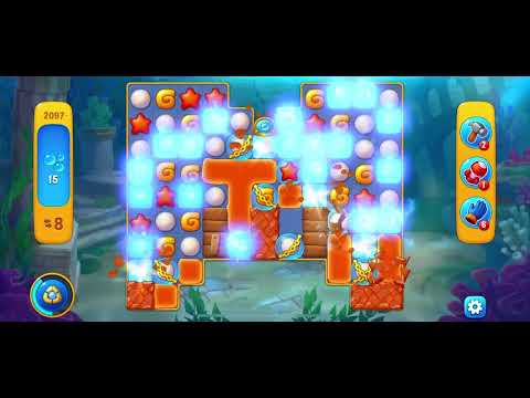 Fishdom 2097 - Hard Level (Moves 16)