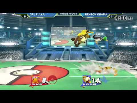 Salty Sunday @ eBash 41 (WiiU) - GR Fulla VS Benson Obama - Winners Round 6