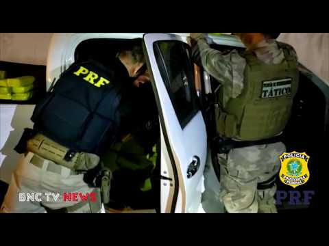 PRF e PM apreendem 2 toneladas de maconha