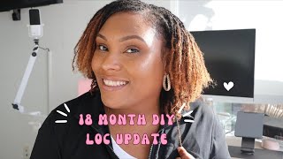 18 month Loc Update | Major Health Changes & How It's Impacted My Locs & Seborrheic Dermatitis |