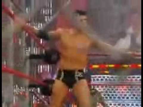 Cody Rhodes VS Batista - Steel Cage, Monday Night Raw 01/06/09 (1ro de Junio)