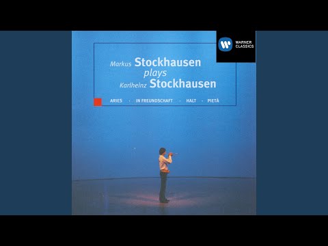 Halt (aus MICHAELs REISE UM DIE ERDE vom DONNERSTAG aus LICHT) · für B-Trompete & Kontrabaß...