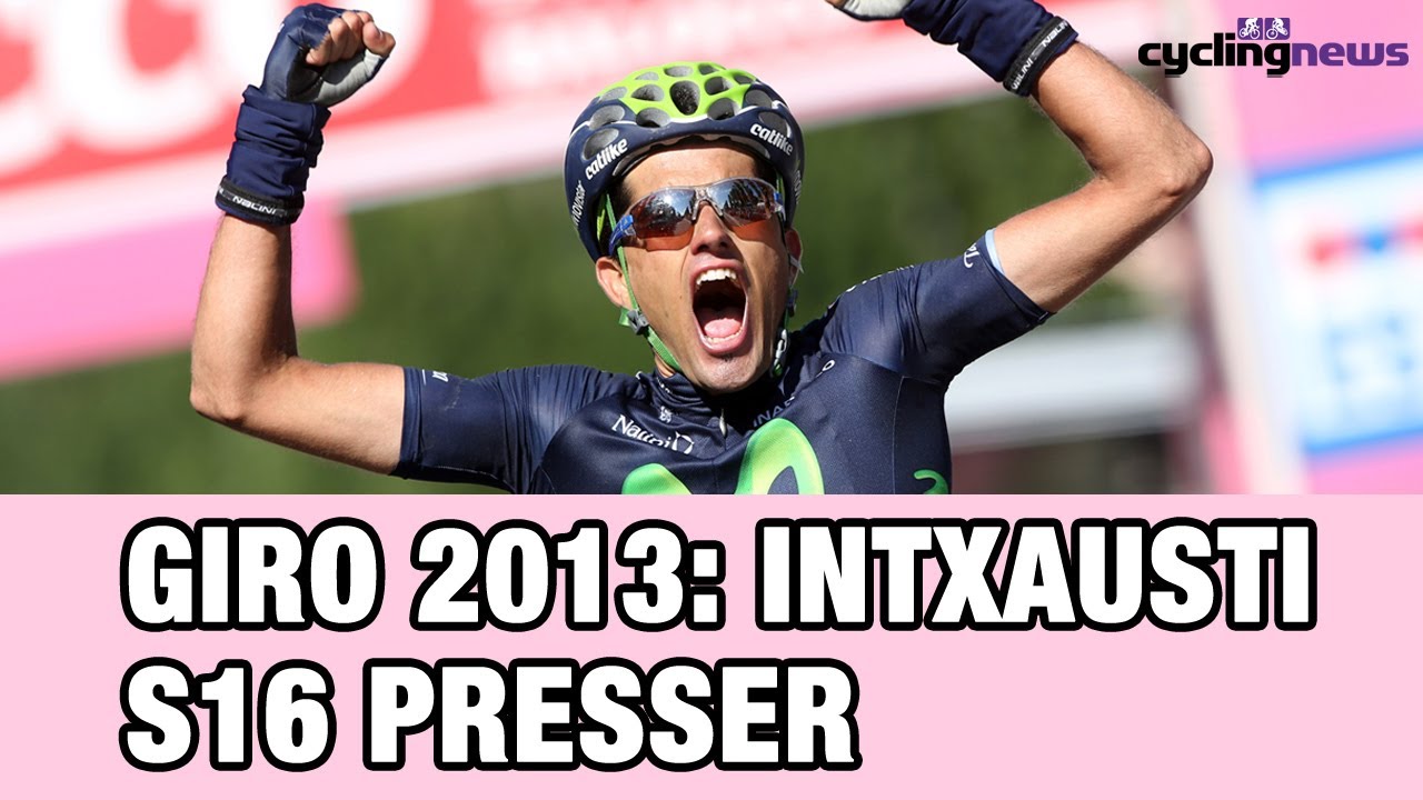 Giro 2013: Benat Intxausti Stage 16 Press Conference - YouTube