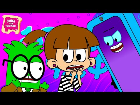 PREMIERE ⭐ Sonya from Toastville - The Living Smartphone (Episode 8) 💥 Best Cartoons for Babies
