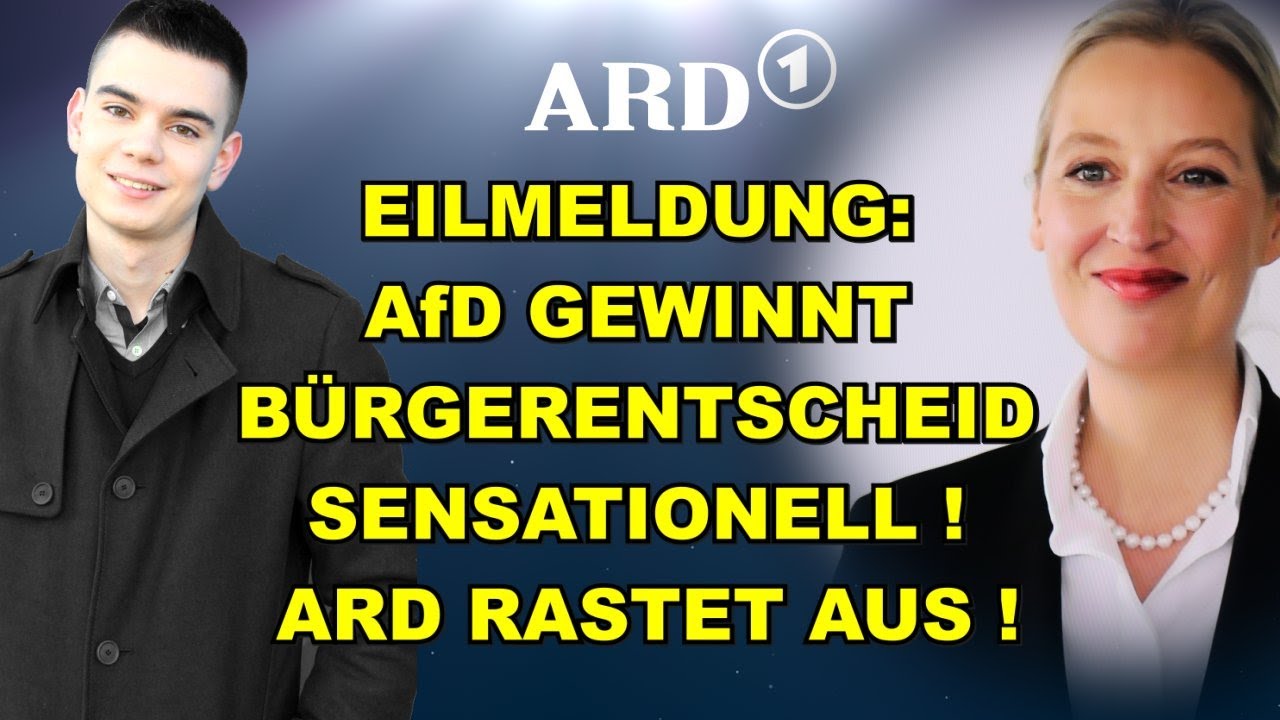 EIL: AfD GEWINNT Bürger-Entscheid HOCH!