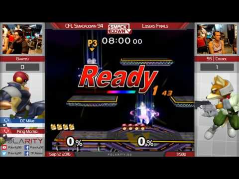 CFL Smackdown 94 Melee - Gahtzu (Falcon) vs SS Colbol (Fox) - Losers Finals