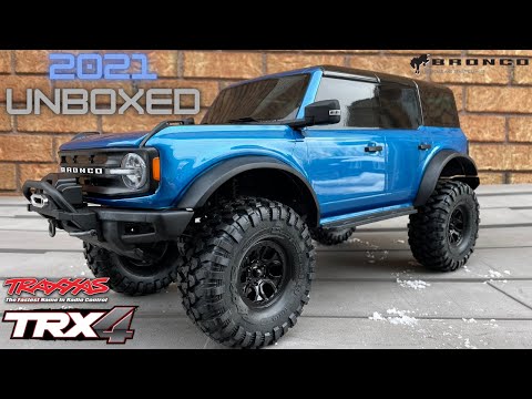 Traxxas TRX 4 Bronco 2021 Unboxing (Velocity Blue)