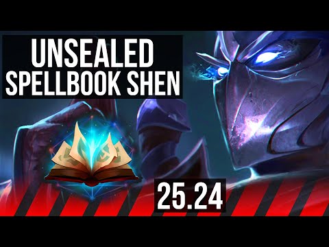 SHEN vs VAYNE (TOP) | Unsealed Spellbook | KR Grandmaster | 25.24
