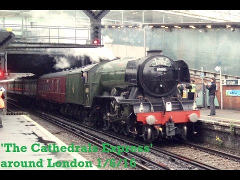 'The Cathedrals Express' with 'Flying Scotsman' 1/6/16