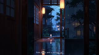 Rainy Kyoto Lo-Fi | A Quiet Night with Koto & Cat