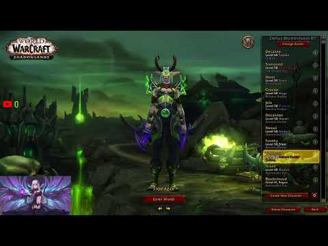 Playing World of Warcraft SHADOWLANDS! Gearing a DemonHunter