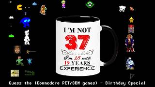 Guess the Commodore PET/CBM games - 2026 Birthday Special