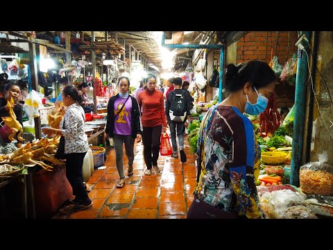 Street Food Tour - Boeung Kengkong Morning Market Food Scenes