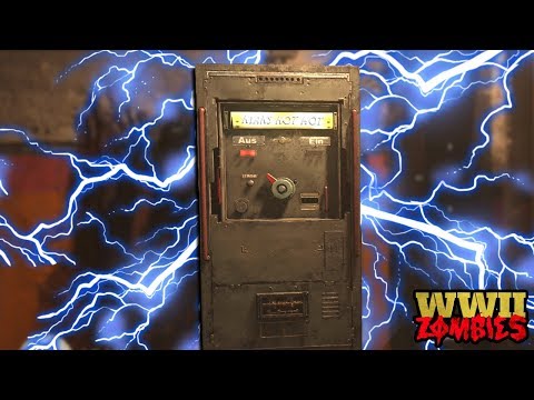 HOW TO TURN ON THE POWER IN WWII ZOMBIES "The Final Reich" (Easy Power Guide)