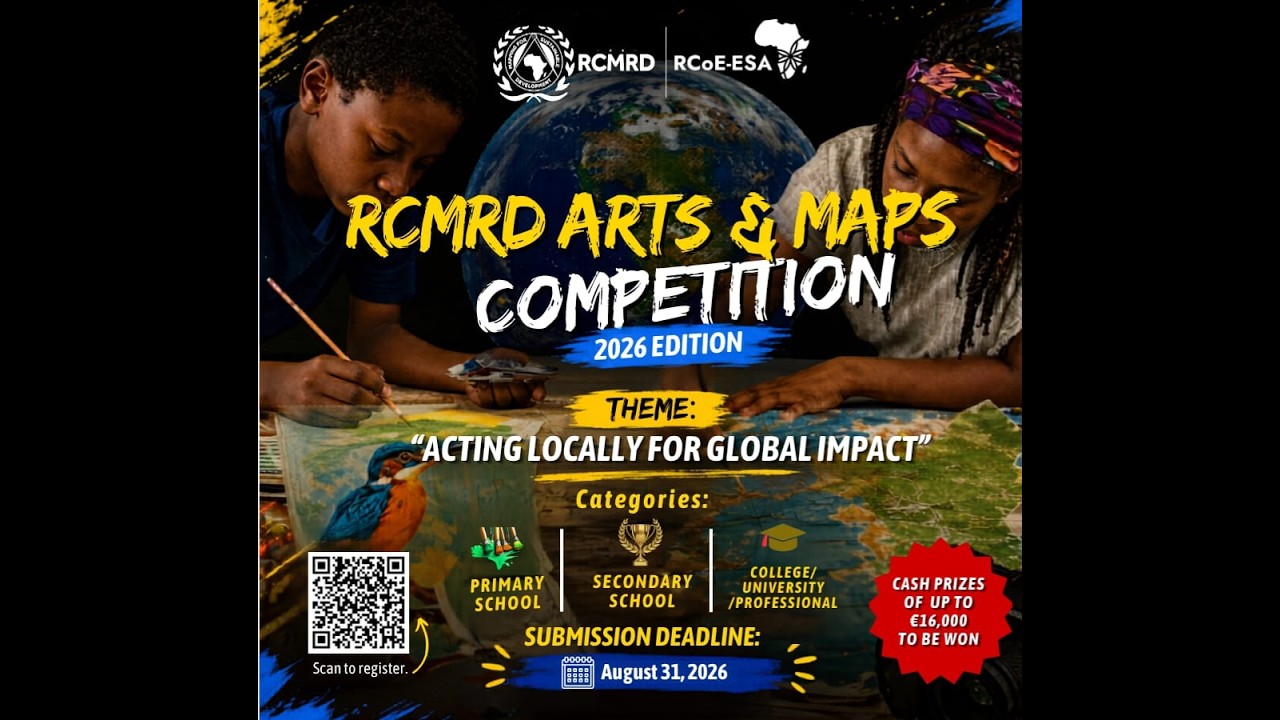 RCMRD Arts and Maps Competition 2026 Edition - Virtual Launch
