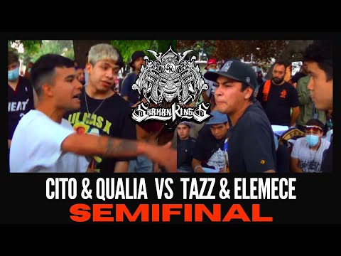 CITO & QUALIA  VS  TAZZ & ELEMECE - SEMIFINALES - SK CLEANERR 2V2