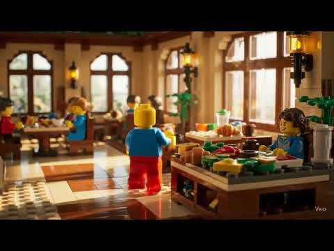 LEGO Tropical Vacation 🌴 Sunset Cocktail by the Beach