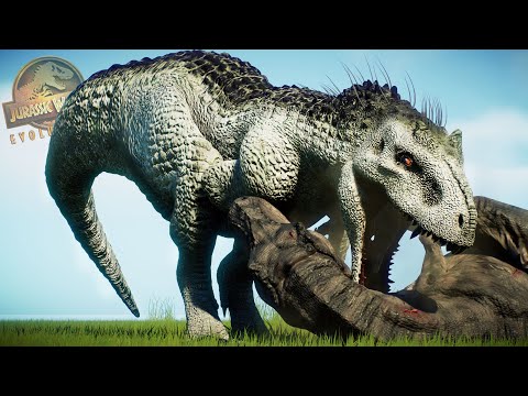 INDOMINUS REX MONSTRUO DE GOJICENTER ES EL DINOSAURIO HIBRIDO MAS BRUTAL! Jurassic World Evolution 2