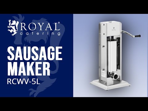 video - Sausage Maker - vertical - 5 L
