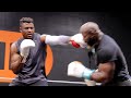 FIRST LOOK • Francis Ngannou sparring for Tyson Fury! Shows SLICK COUNTERS in training session!