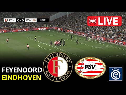 FEYENOORD vs PSV EINDHOVEN | Eredivisie 2025/26 | Highlights | PES 21 Simulation Gameplay