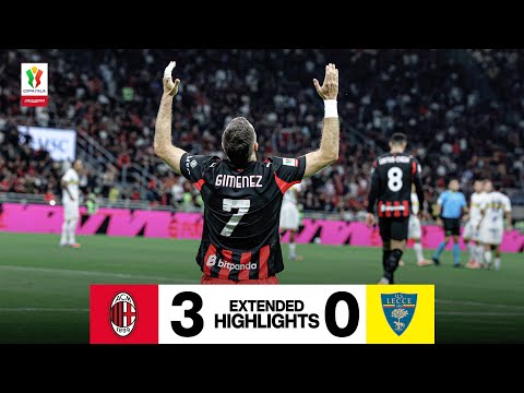 A dominant display sends us to the round of 16 | AC Milan 3-0 Lecce | Extended Highlights 2025/26
