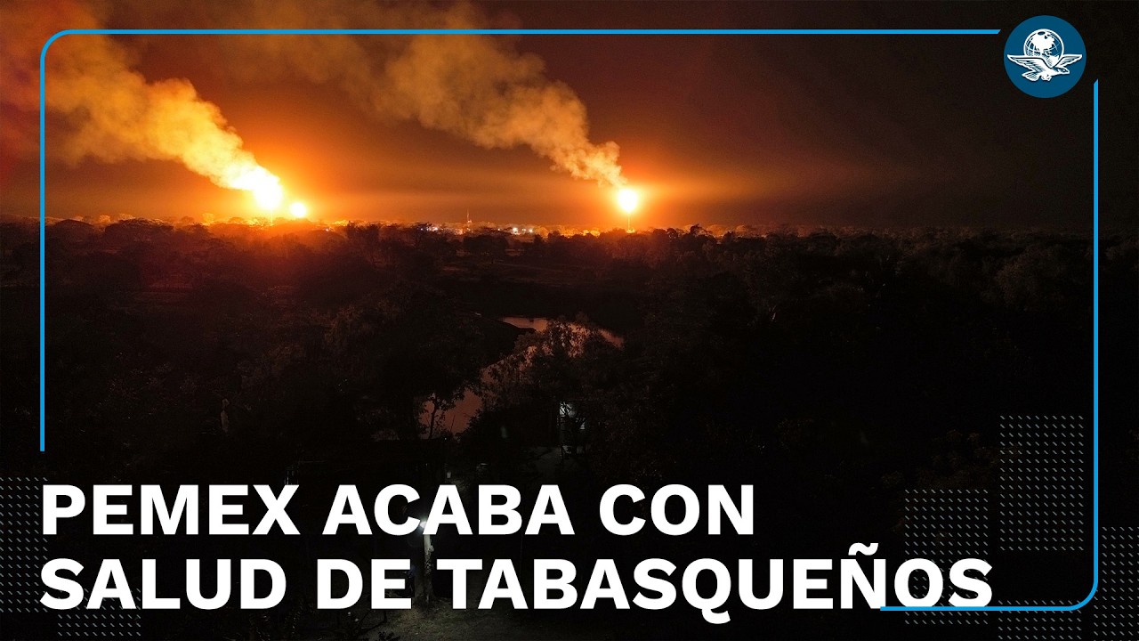 Contaminación de Pemex ahoga a los tabasqueños #EnPortada