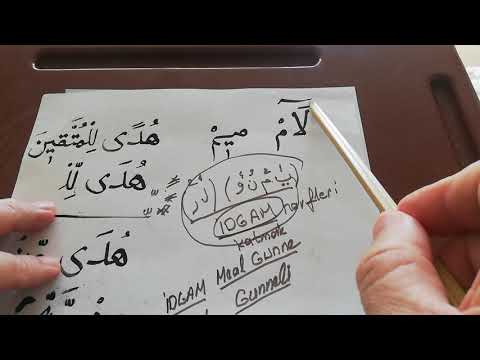 15.DERS Kur'anı Kerim'de Tecvid  Dersleri#MeddiLazım#Keimeyi muhffefe#tecvidöğren #Selamihoca