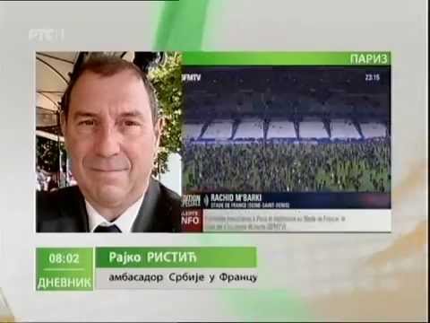 RTS JUTARNJI DNEVNIK - REPORT: PARIS ATTACK SECOND DAY