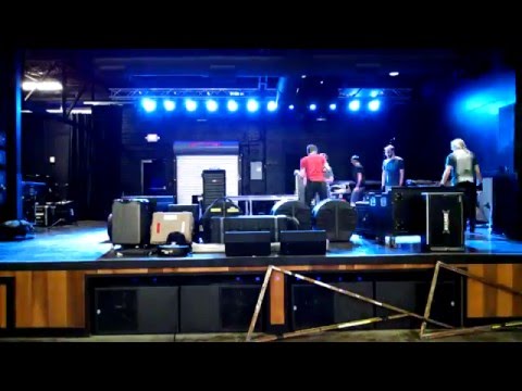 Time lapse load-in for Queensryche at Music Farm in Columbia SC