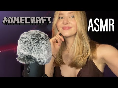 ASMR Mignon - [ASMR FR] Minecraft #1 |  I'm Not Ready to Die 😭 And We're Building a Bunker
