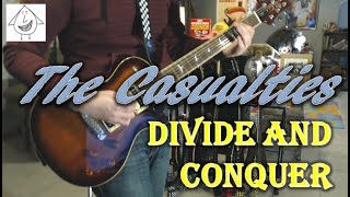 The Casualties - Divide and Conquer - Guitar Cover (guitar tab in description!)