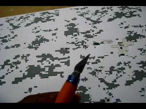 How to do a Digital Camouflage Paint Job Tutorial Part 1