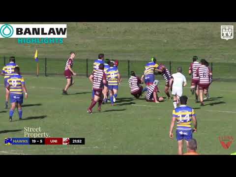 2019 NHRU - Premier 2 Round 6 Highlights - Hamilton v University