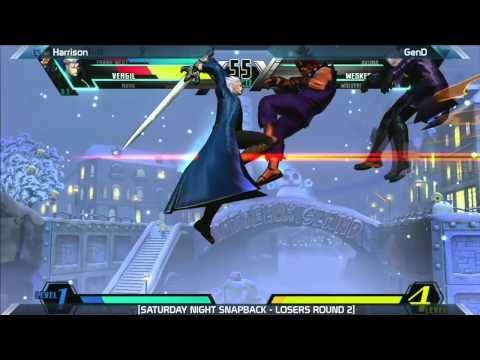 UMVC3: Harrison vs GenD - Saturday Night Snapback 6.4