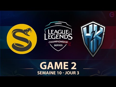 SPLYCE VS H2K • GAME 2 - LCS EU 2017 - Week 10 - Day 3