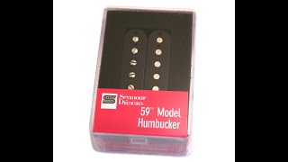 Video thumbnail for Seymour Duncan - '59 Trembucker - Germino '68 Plexi Amplifier by Eric Tripton - Artist