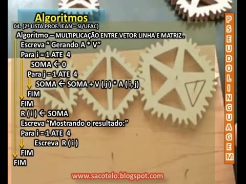 Algoritmos - EXERCÍCIOS RESOLVIDOS