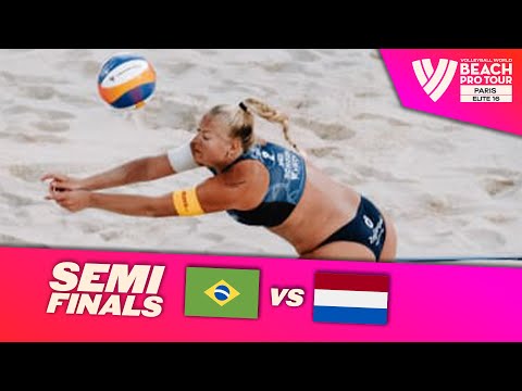 Ana Patrícia/Duda vs. Stam/Schoon - Semi Finals Highlights Paris 2023 #BeachProTour