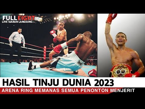 HASIL TINJU DUNIA || PUKULAN DRIBEL BUAT LAWAN JATUH BERKALI KALI || MARQUEZ VS MARK JOHNSON || K.O