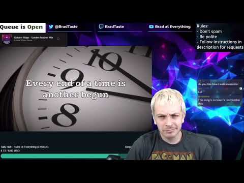 Brad enjoying Tally Hall for 21 seconds