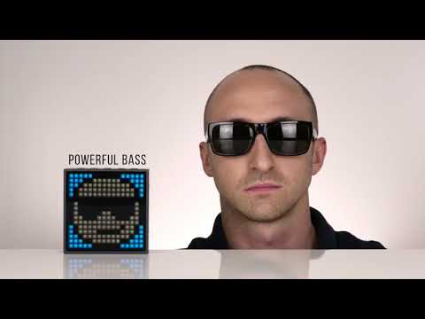 Divoom Timebox Evo Bluetooth Portable Speaker with Clock Alarm Programmable LED Display