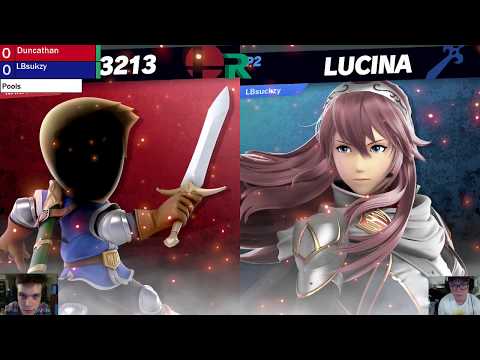 RGF BB #1 | duncathan (Mii Swordfighter) vs. LBsukzy (Lucina) | SSBU Singles Pools