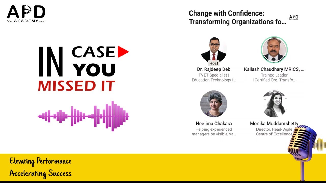 Unlock Success: LinkedIn Audio Event on Organizational Change Management Revealed!